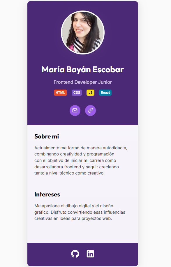 Proyecto Digital Business Card