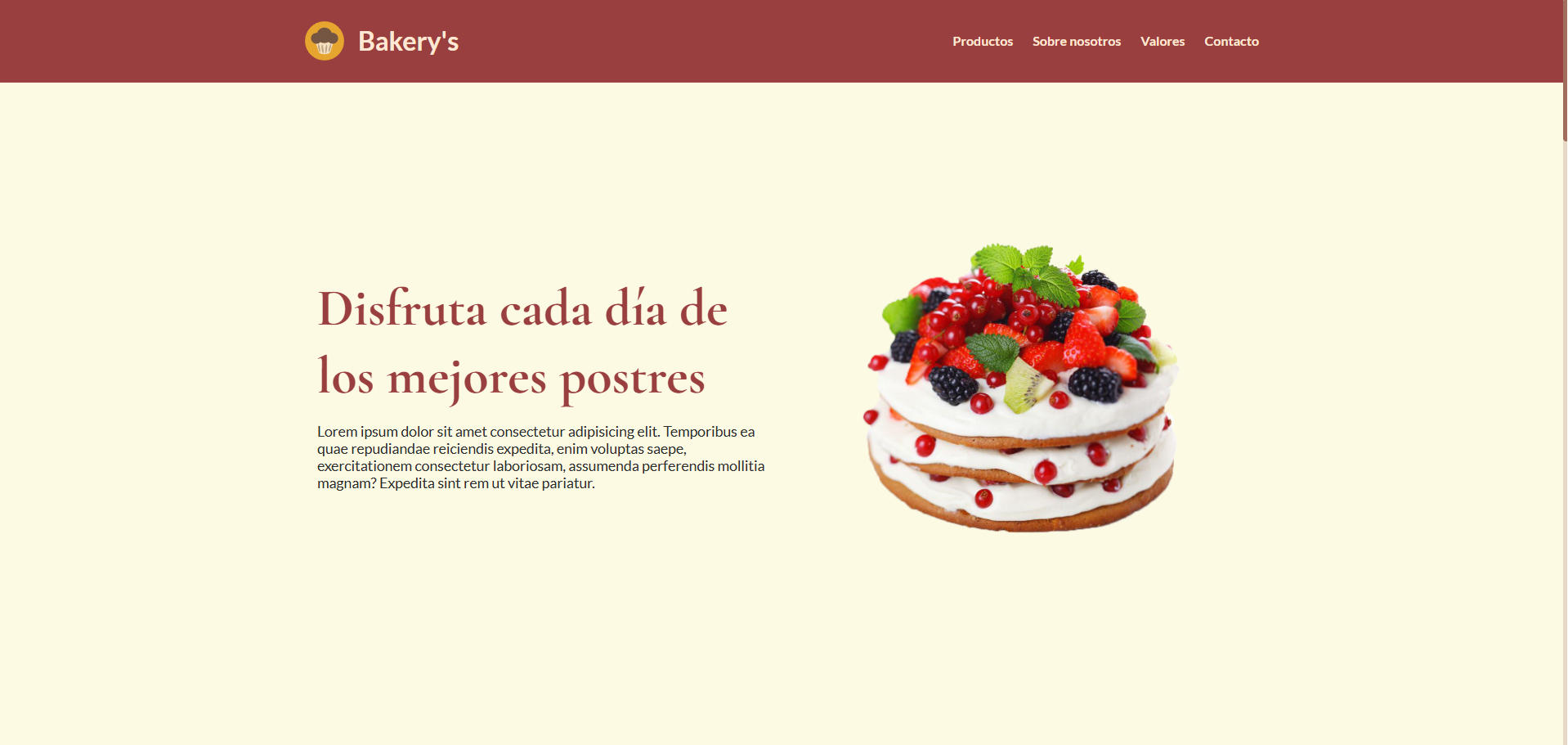 Proyecto web estilo landing page
