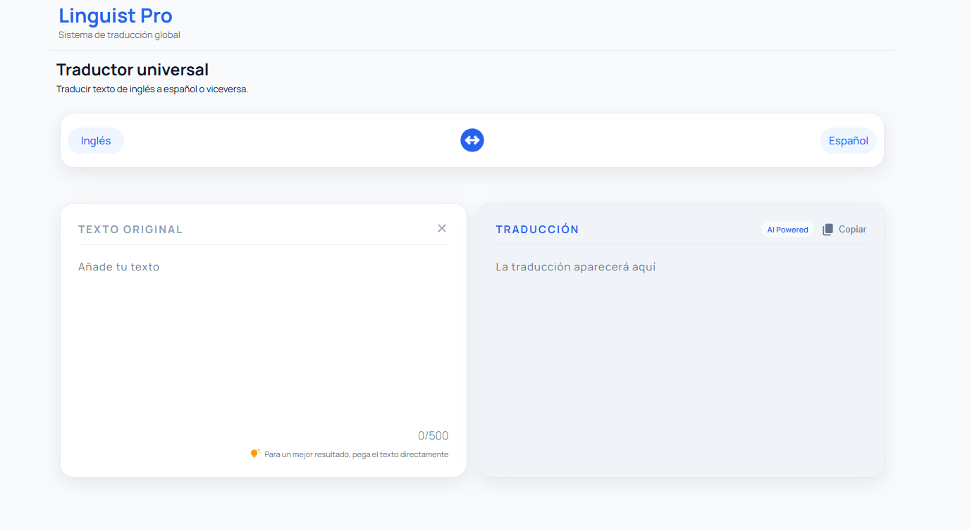 Proyecto traductor con API IA Groq